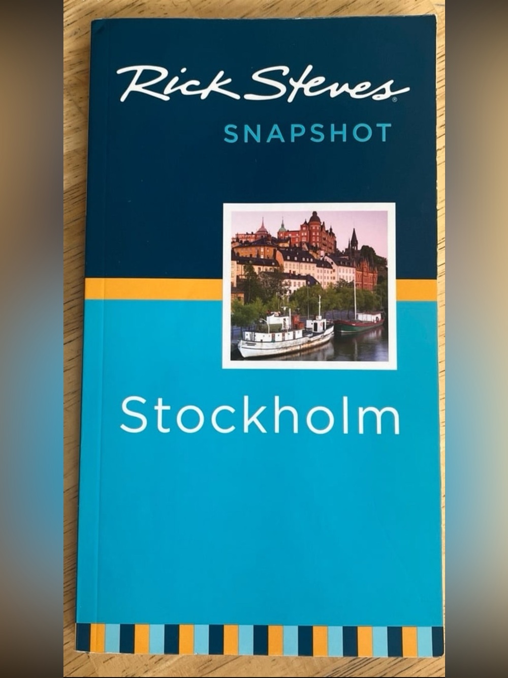 Rick Steves Snapshot Stockholm Guidebook - Teal & Navy - Picture 1 of 4